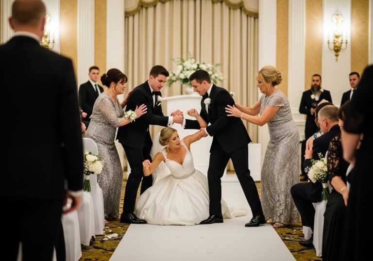 I Was Seconds Away From Saying “I Do” To The Love Of My Life When My Mother Slipped A Crumpled Note Into My Hand With Three Terrifying Words That Forced Me To Fake A Seizure At The Altar, Only To Discover That My Fairy Tale Wedding Was Actually A Dark Setup Designed To Steal My Inheritance And Lock Me Away Forever.