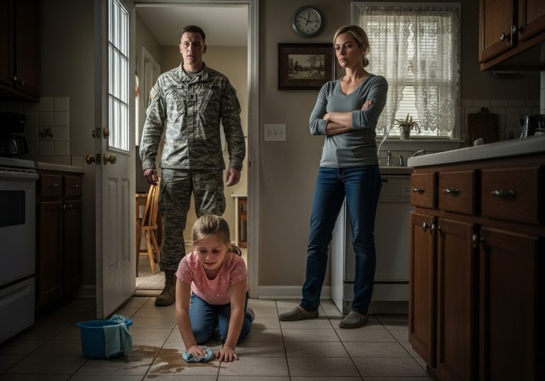 I SURVIVED THE HELL OF WAR ONLY TO COME HOME AND FIND MY DAUGHTER BEING TORTURED IN MY OWN KITCHEN—I SAVED HER, BUT NOW MY WIFE IS USING THE LEGAL SYSTEM TO BRAND ME A “DANGEROUS SOLDIER” TO TAKE HER AWAY FOREVER.