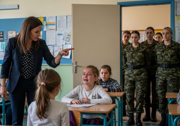 My Entire Class Laughed When I Said My Mother Was A Navy SEAL, Mocking Me For Being A Liar And Telling Me ‘Girls Can’t Be Soldiers’—But They Stopped Laughing The Moment A Code Red Lockdown Hit, The Door Was Kicked In By Special Ops, And The Lead Operator Took Off Her Helmet To Reveal The Face They Had Just Ridiculed