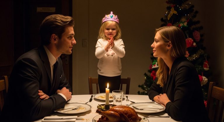 I Was a Wealthy CEO Sitting Alone on a Freezing Park Bench on Christmas Eve, Convinced My Life Was Meaningless, Until a 3-Year-Old Girl in a Tattered Coat Dragged Me to Her Tiny Apartment for a Dinner That Saved My Life—and Taught Me That My Billions Were Worthless Compared to the Miracle I Found at Their Wobbly Kitchen Table.