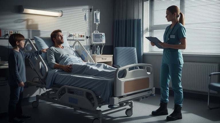 I THOUGHT I WAS SAFE IN THE ICU UNTIL A 10-YEAR-OLD STRANGER SCREAMED 5 WORDS THAT SAVED MY LIFE