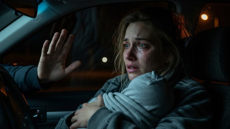 I Escaped My Abusive Husband with Nothing but My Baby. When a Stranger Knocked on My Car Window at Midnight, I Thought My Life Was Over.
