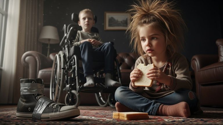 The Billionaire’s Paralyzed Son Screamed For Hours. No Nanny Could Stop Him. Then A Homeless Girl Broke In With A Sandwich, And The CEO Dropped To His Knees When He Saw Her Face.
