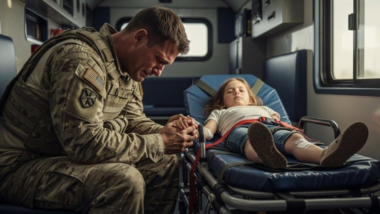Soldier Returns Home Early To Surprise His Daughter, But Finds Her Unconscious On The Kitchen Floor—What He Did Next Left The Police Speechless.