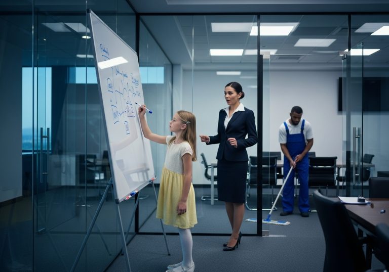 She Thought Her Son’s Code Was Flawless. Then a Janitor’s 10-Year-Old Daughter Found the Secret He Left Behind.