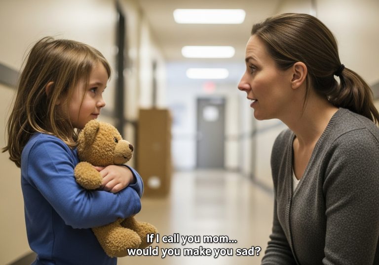 “If I Call You Mom, Will You Be Sad?” Foster Child’s Words Shatter Grieving Woman