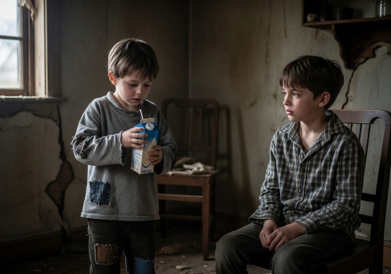 I Watched My Six-Year-Old Brother Shake The Last Drop Of Backwash From A Sour Milk Carton In Our Freezing Apartment, And That Singular, Heartbreaking Sound Was The Exact Moment I Realized I Had To Execute The Most Dangerous Escape Plan Of My Life Before The Monster In The Next Room Woke Up And Killed Us Both.