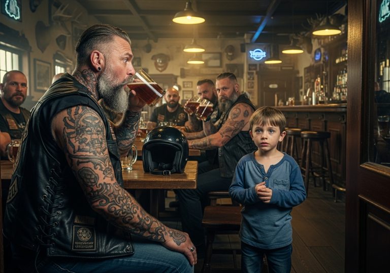 He beat up his mother-in-law who had dementia. Seconds later, 20 motorcyclists showed up to teach him a lesson he would never forget.