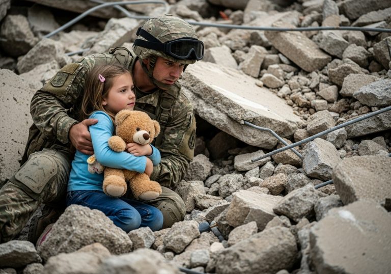 I Found Her Buried 20 Feet Deep Holding A Teddy Bear, But What She Whispered About The “Earthquake” Made Me Freeze In Terror.