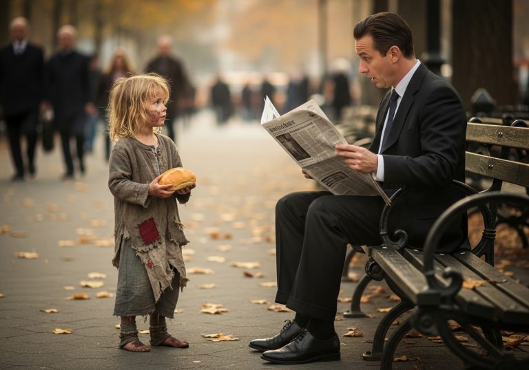 The Billionaire Who Had Everything Except a Reason to Live: Why the CEO of New York’s Largest Empire Sat on the Same Park Bench Every Night for Two Years, Until a Homeless Nine-Year-Old Girl With a Fever of 104° Asked Him a Single Question That Shattered His Reality and Uncovered a Secret His Late Wife Took to the Grave.