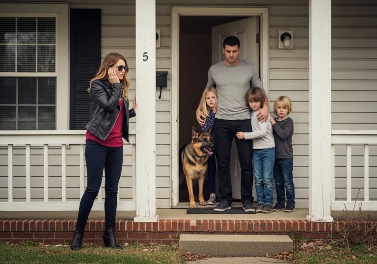 The Soldier Returned from War to Find His Wife Gone, His Kids Starving, and His Home Facing Foreclosure. The Quiet Veteran Fought Back, Rebuilt His Life, and Delivered a Final, Icy Verdict When His Estranged Wife Came Begging for Forgiveness.