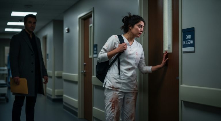 THE 13-MINUTE CHOICE: A Nursing Student Sacrificed Her Degree to Save a Dying Stranger in the Snow. She Thought Her Life Was Over—Until a Billionaire Knocked on Her Door.