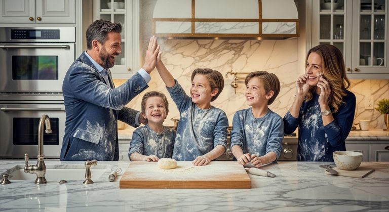 Every Nanny in Manhattan Had Quit Within 24 Hours of Meeting the Billionaire’s Grieving Triplets, But When the New Caretaker Caught the Boys riggging a Trap Above Her Door, Her Reaction Didn’t Just Silence the Room—It Brought the Absentee Father to His Knees and Revealed the Heartbreaking Reason Behind the Chaos