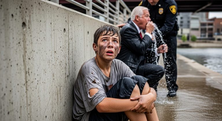 I Was a Homeless 12-Year-Old Scrounging for Cans in the Mud When I Saw a Man in a $5,000 Suit Plunge into the River—I Didn’t Know Saving Him Would Uncover a Dark Secret About the City’s Richest Billionaire, Make Me a Target, and Eventually Hand Me the Keys to an Empire Built on the Very Hope I Thought I Had Lost Forever.