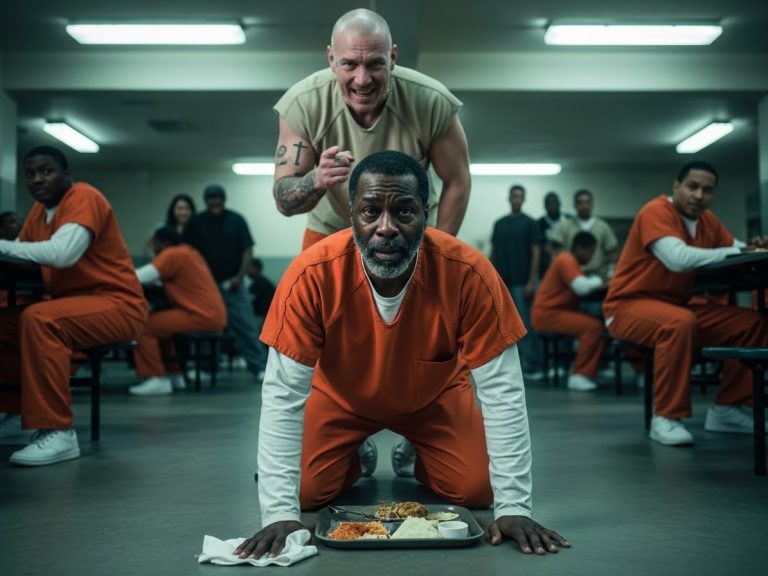 THEY THOUGHT I WAS JUST A BROKEN “COLLEGE BOY” HIDING IN THE LIBRARY. THE ARYAN BROTHERHOOD LEADER SPIT IN MY FACE AND FORCED ME TO CLEAN HIS BOOTS WHILE 200 INMATES LAUGHED. HE DIDN’T KNOW HE WAS WAKING UP A SLEEPING MONSTER—A FORMER WBC LIGHT HEAVYWEIGHT CHAMPION WHO PROMISED HIS DAUGHTER HE WOULD NEVER THROW ANOTHER PUNCH. BUT WHEN HE PULLED A SHANK IN THE YARD, I HAD 3 SECONDS TO DECIDE: DIE ON MY KNEES OR SHOW HIM WHY THE WORLD USED TO CALL ME “THUNDER.”