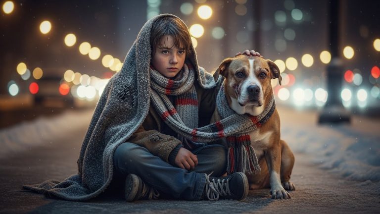 He Chose to Freeze on the Streets of Chicago Rather Than Abandon His Dog: The Miracle That Melted a Veteran’s Frozen Heart