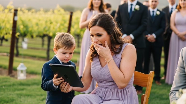 My 7-Year-Old Son Begged Me to Leave My Sister’s Wedding. When I Saw His Screen, I Knew Why.