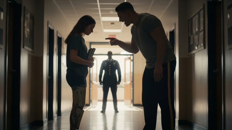 They Snapped Her $20,000 Prosthetic Leg For A Laugh—But They Didn’t Know Her Father Was A Special Ops Commander Who Was Done Being Nice.