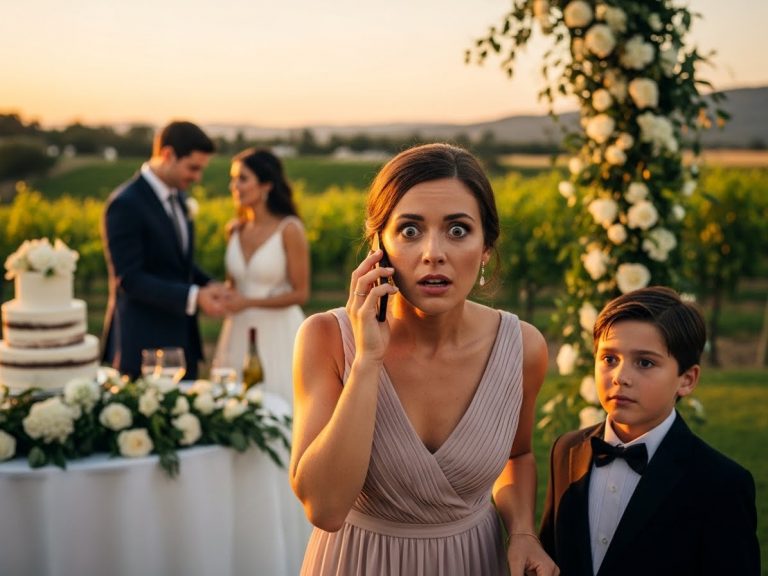 My 7-Year-Old Son Interrupted My Sister’s Wedding to Show Me a Video. What I Saw Made Me Grab Him and Run.