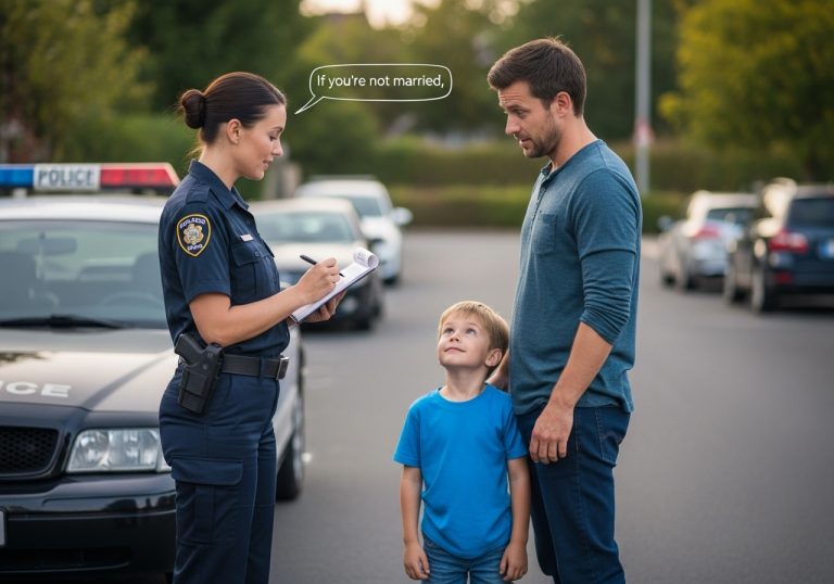 “You’re a Married Man,” the Cop Said, Seeing the Ring Mark. The Widower’s 18-Word Reply Left Her Shattered.