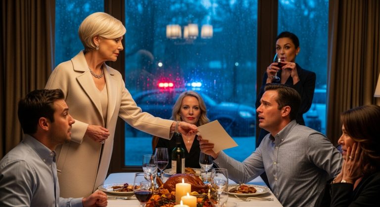 My Millionaire Son Threw My Suitcase into a Hurricane and Left Me to Freeze Under an Interstate Overpass Because I Was a “Burden,” But He Didn’t Know My Estranged Sister Was Watching From the Shadows, and What We Handed Him at Thanksgiving Wasn’t a Turkey—It Was a Foreclosure Notice and a Restraining Order That Cost Him Everything.