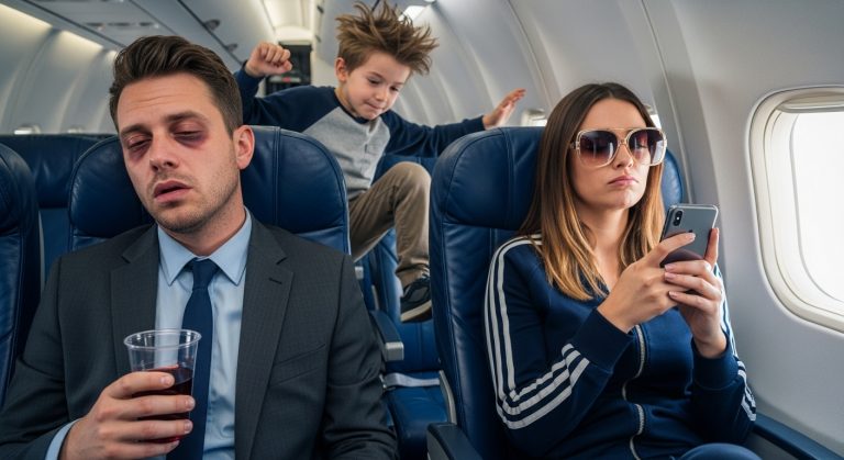 I Drenched an Entitled Mom in Red Wine at 30,000 Feet After She Let Her Demon Child Use My Spine as a Kickboxing Bag. I Have Zero Regrets.