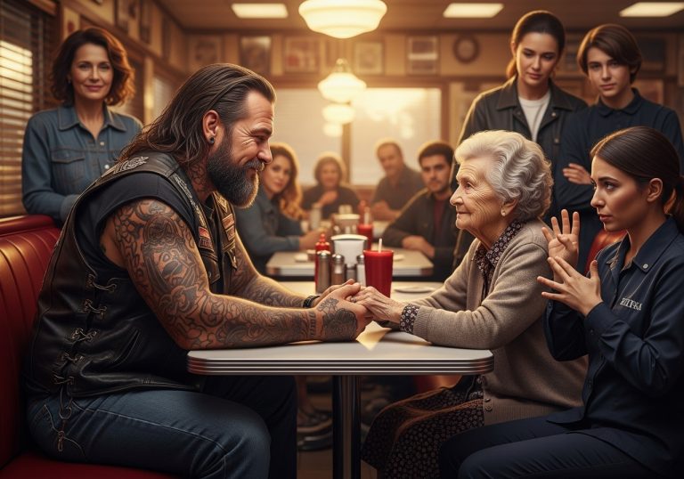 They Thought No One Was Watching Them Torment An Elderly Deaf Woman For Likes, But They Didn’t Hear The Rumble Of Twenty Harleys Rolling Up Behind Them Until It Was Too Late—And What Happened Next Taught Them A Lesson About Respect That No School Principal Ever Could.