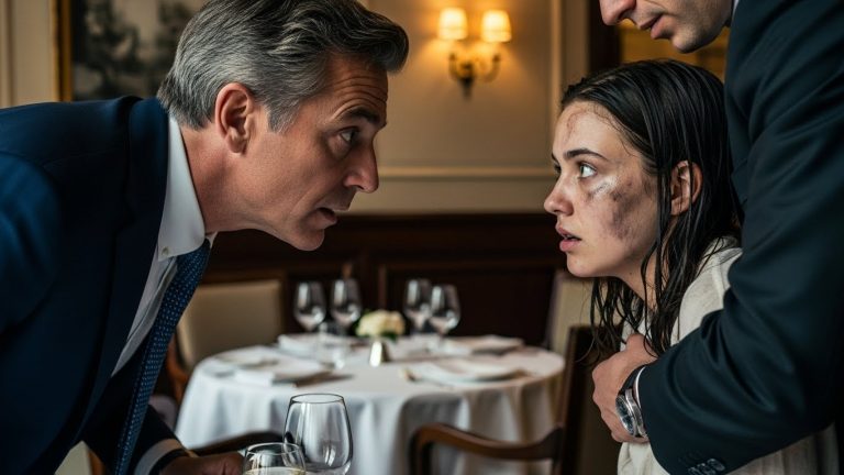 I WAS ABOUT TO HAVE SECURITY THROW A HOMELESS GIRL OUT OF A 5-STAR RESTAURANT FOR SMELLING LIKE RAIN AND TRASH. BUT WHEN SHE BEGGED FOR MY LEFTOVERS, I SAW A DISTINCT MARK IN HER LEFT EYE THAT FROZE MY BLOOD. THE DNA TEST I TOOK 24 HOURS LATER DIDN’T JUST CHANGE MY LIFE—IT DESTROYED MY EMPIRE.