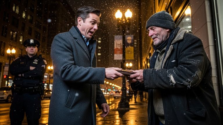 He Found a Wallet With $5,000 and Returned It Untouched. When The Rich Owner Tried to Reward Him, The Homeless Veteran Revealed a Secret That Changed Everything.