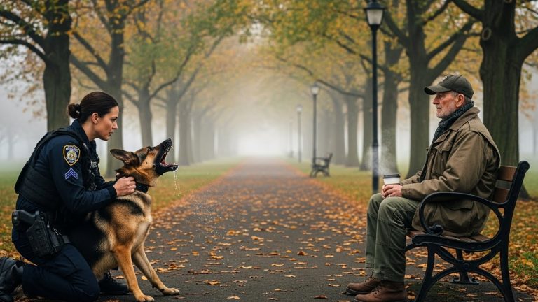 They Unleashed A K-9 To Take Him Down. But The Dog Did Something That Froze The Entire Police Force.