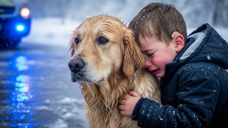 The Boy Who Screamed in Silence: Why a Wealthy Neighbor Paid $5,000 for a Stray Dog on Christmas Eve
