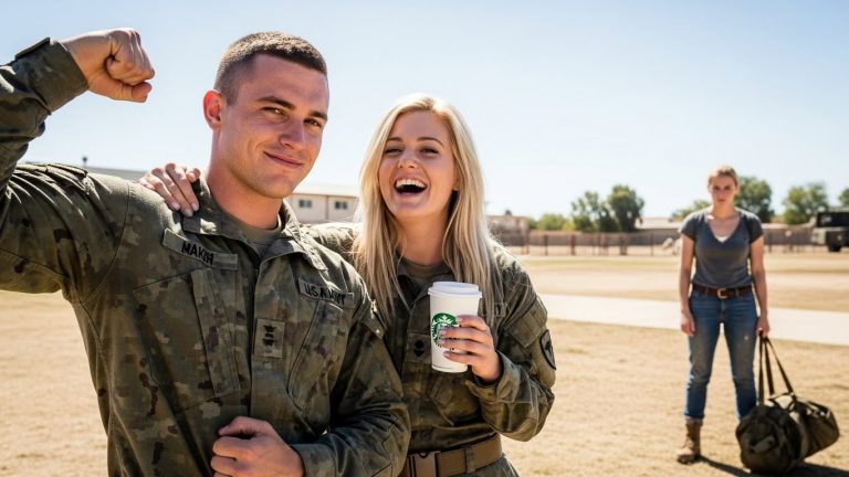 They Shoved Me. They Laughed at My Clothes. They Spilled Food on Me and Called Me a “Charity Case.” I Took It All. Then, During a Combat Drill, My Shirt Ripped Open. The Colonel Saw the Ink on My Back, His Face Went White, and He Snapped to Attention. They Thought I Was Nobody. They Were Wrong.