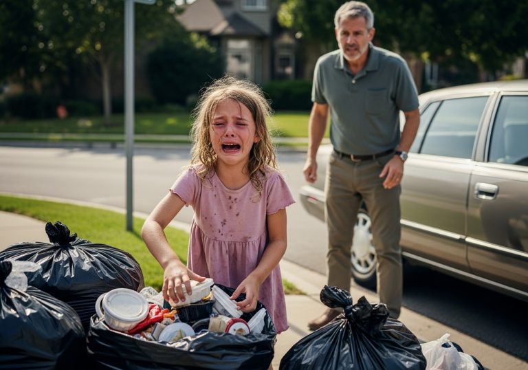 I Threw Away My 8-Year-Old Granddaughter’s Filthy, Oversized Sandals To Teach Her A Lesson About ‘Class,’ But When She Ran Barefoot Into A Blazing Snowstorm And Threw Herself Into A Garbage Compactor To Save Them, I Found A Crumpled, Water-Stained Note In The Sole That Dropped A Billionaire To His Knees, Shattered My Pride Into Dust, And Revealed The Haunting, Heartbreaking Secret Behind The ‘Mommy Walk.’