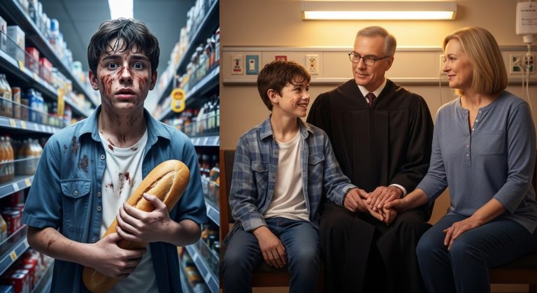 A 15-Year-Old Boy Stood Trembling In Handcuffs Before The Toughest Judge In The County For Stealing Bread, But Instead Of Sending Him To Prison, The Judge Slammed His Gavel And Issued A Verdict That Shocked The Entire Nation And Forced Every Adult In The Room To Pay For Their Sins