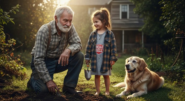 The Entire Neighborhood Called Him A Monster And Crossed The Street To Avoid Him, But When His Old Dog Went Crazy At 2 A.M. And Led Him To A Terrified Little Girl Hiding In His Overgrown Garden, He Uncovered A Sickening Truth About The “Perfect” Foster Family Next Door That Forced Him To Break His Ten-Year Silence And Start A War.