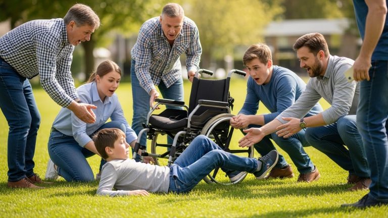 I Pushed My Paralyzed Brother Out of His Wheelchair at His 18th Birthday Party in Front of Everyone, and Instead of Calling the Police or Screaming at Me, My Parents Did Something That Made the Whole Room Freeze in Shock and Changed Our Lives Forever