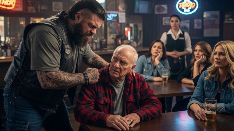He Mocked a Frail Old Man in a Bar, But When He Ripped the Senior’s Shirt, He Stared into the Face of Death Itself