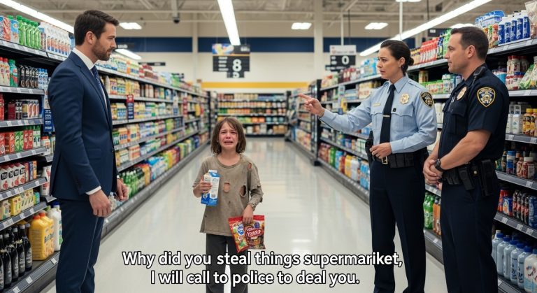 I Was a Cold-Hearted Millionaire, My Life Just Business Deals and Empty Penthouses. Then I Saw a Stressed-Out Manager Have a Cop Arrest a 10-Year-Old Girl for Stealing a Single Box of Milk. What I Did Next Cost Me Millions, Started a War with the System… and Finally Saved My Soul.