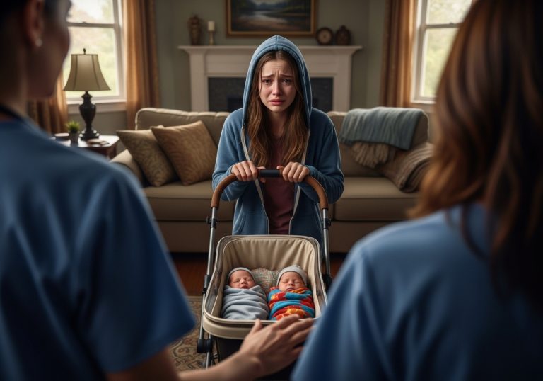I Nearly Fainted When My 14-Year-Old Daughter Walked Through The Front Door Pushing A Stroller That Wasn’t Hers, But When I Looked Inside At The Two Tiny Faces Staring Back At Me, I Had No Idea That Calling The Police Would Set Off A Chain Reaction Leading To A Mysterious Phone Call Ten Years Later That Would Change Our Lives Forever And Reveal A Secret Worth $4.7 Million Dollars