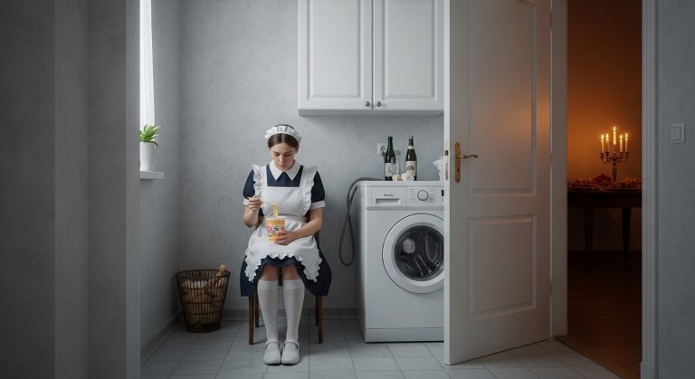 THE TURKEY IN THE LAUNDRY ROOM: I COOKED A FEAST FOR A MILLIONAIRE, BUT WAS FORCED TO EAT INSTANT NOODLES ON A WASHING MACHINE UNTIL HER DEMENTIA-RIDDEN FATHER DID THE UNTHINKABLE