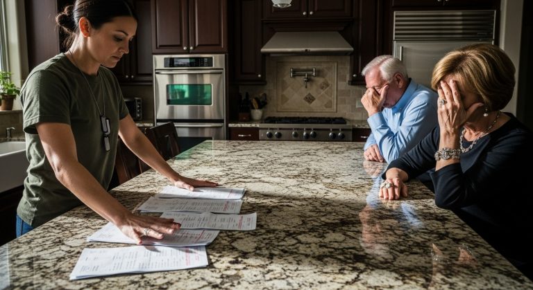 I Returned From A Brutal Deployment To Surprise My Daughter, Only To Find Her Wearing Duct-Taped Boots While My Parents Flaunted A Brand New SUV And Diamond Jewelry Bought With The Hazard Pay I Sent For Her Care—So I Treated Them Like Hostiles And Launched A Tactical Operation To Get Every Single Cent Back