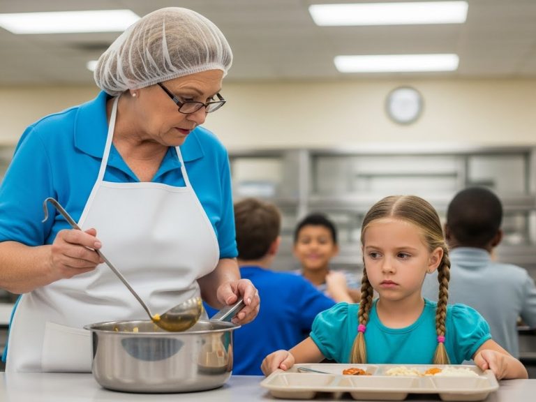 The Starving Second Grader Refused To Eat Her Free Lunch. When The Cafeteria Lady Followed Her Home To Investigate, She Found The Girl Following A “Code Of Honor” That Left The Whole Town in Tears.