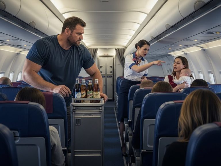 I Watched a Flight Attendant Slap a Mother Holding a Baby. When The Pilot Tried to Cover It Up, I Made Sure They Regretted It.