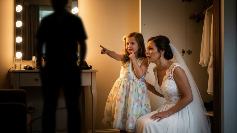 I Found My Daughter Locked In A Closet Moments Before I Walked Down The Aisle, And When She Pointed A Trembling Finger At The Culprit, My Entire Wedding Imploded In A Way I Never Could Have Imagined.