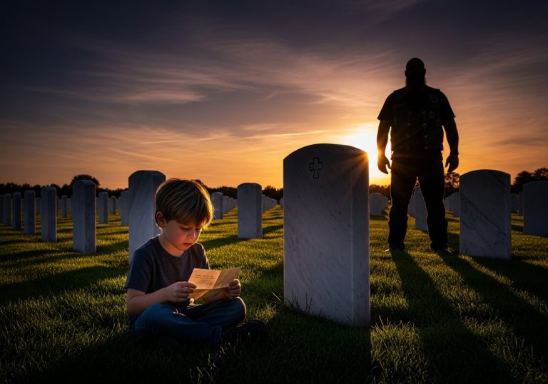 The Bully Mocked His Dad for Dying in War, But When 12 Bikers Walked into the School Gym, The Whole Town Went Silent