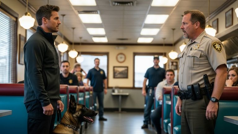 He Laughed After Slapping My 78-Year-Old Widow Mother In A Packed Diner Because He Thought He Owned The Town. He Didn’t Know Her Son Was A Navy SEAL Waiting Outside. Now The Mayor Is Hiding, The Sheriff Is Panic-Stricken, And The Entire Town Is Watching As I Dismantle Their Corrupt Empire Piece By Piece.