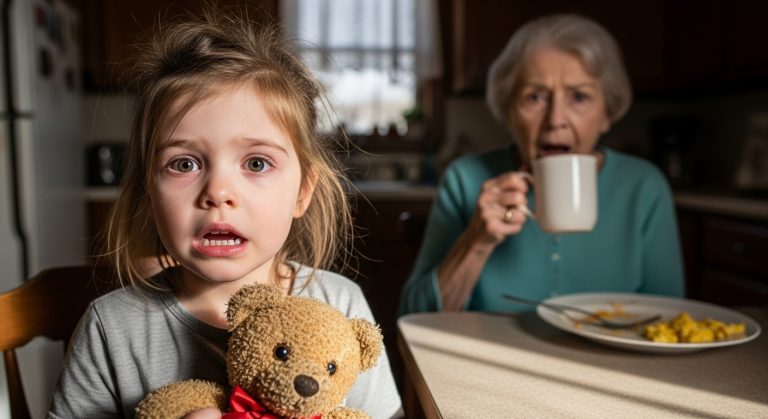 I THOUGHT IT WAS JUST ANOTHER NIGHT WATCHING MY GRANDDAUGHTER, BUT THE TERRIFYING 13-WORD SECRET SHE WHISPERED TO ME OVER BREAKFAST DESTROYED MY FAMILY, UNCOVERED A SUBURBAN HOUSE OF HORRORS HIDDEN IN PLAIN SIGHT, AND FORCED ME TO GO TO WAR AGAINST MY OWN DAUGHTER-IN-LAW TO SAVE A STRANGER’S CHILD.
