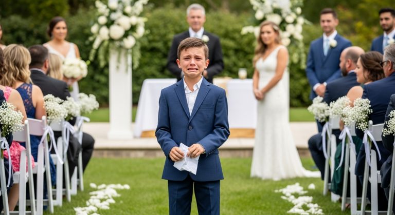 My Dad Invited Us to His $100,000 “Fairy Tale” Wedding to The Woman Who Destroyed Our Family, Expecting Us to Play the Role of Happy Props, But He Had No Idea My 12-Year-Old Brother Was Hiding a Brutal Truth in His Pocket That Would End the Ceremony in Dead Silence and Expose the Dark Reality Everyone Was Trying to Ignore.