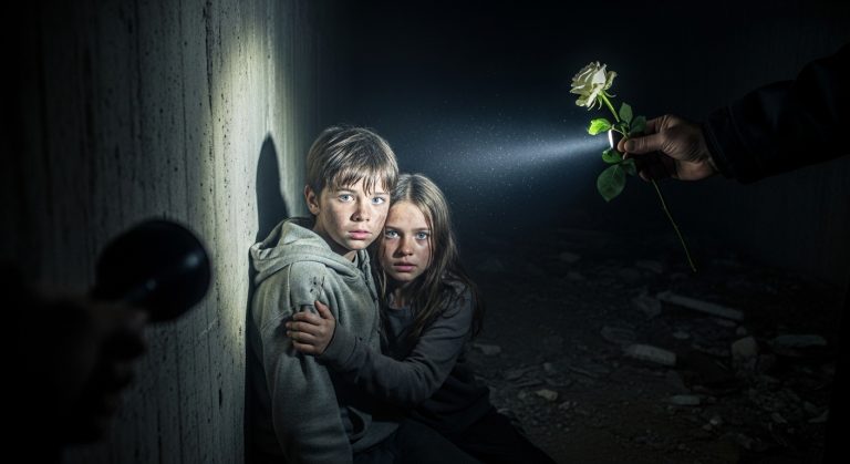 Store Manager Kicks Out Freezing Orphans On Christmas Eve. What A Grieving Widower Found Under The Bridge Will Make You Cry.