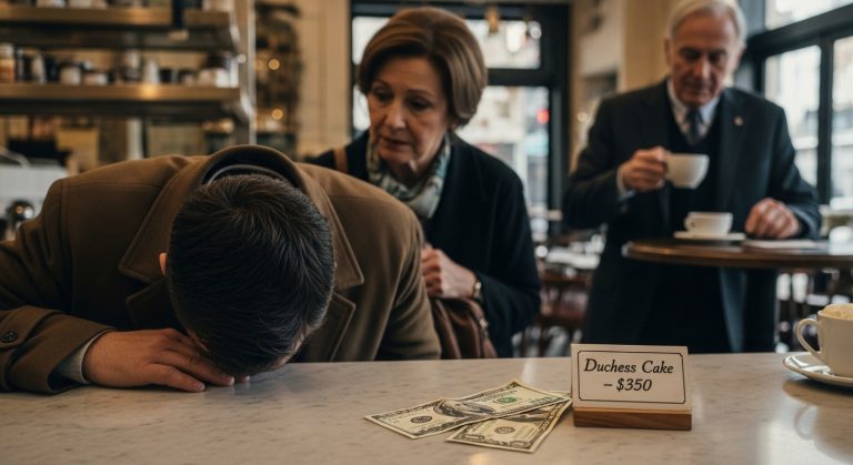 The Price of Silence: What a Whisper for a Leftover Cake Taught a Tycoon on His 70th Birthday